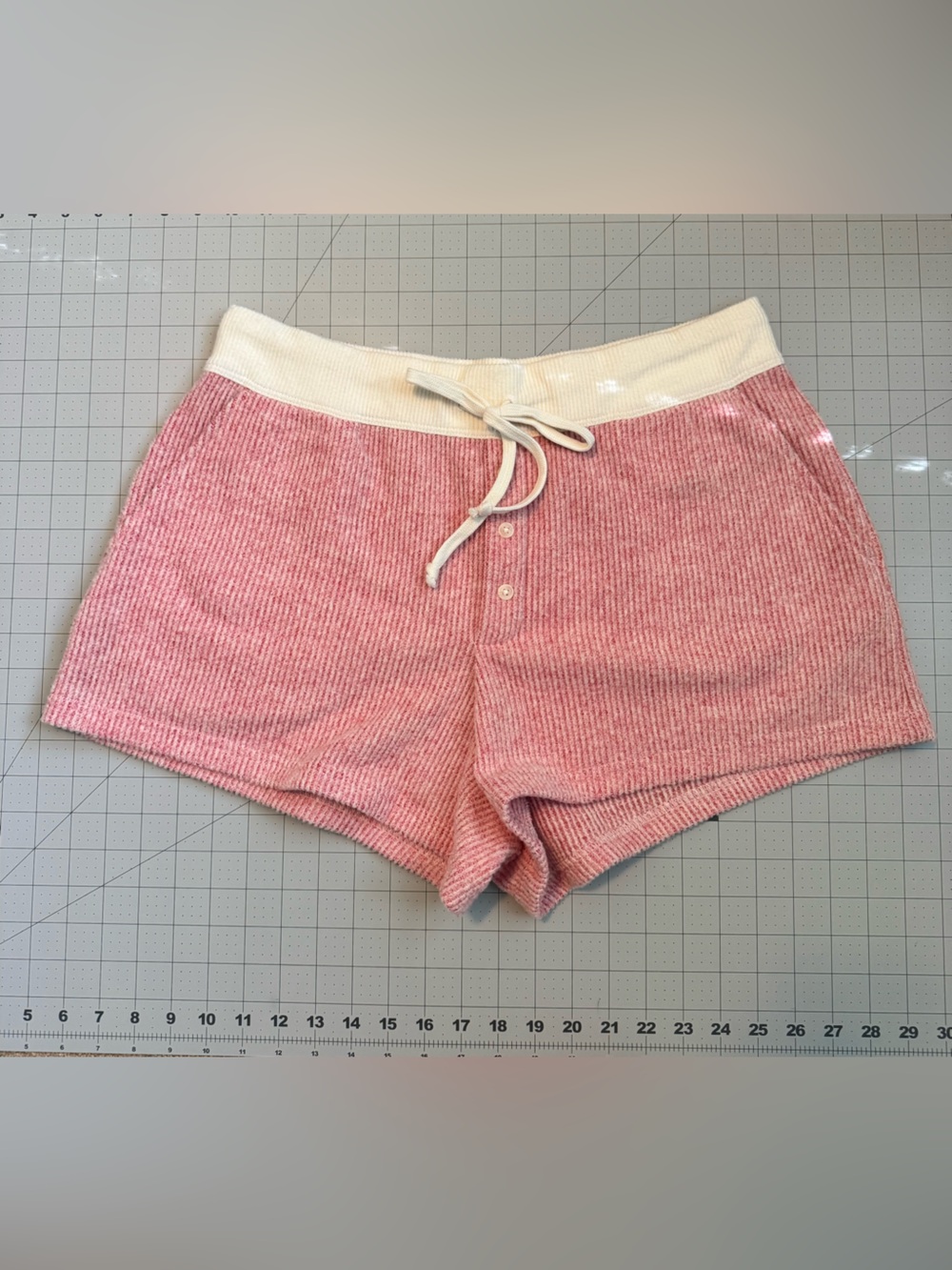 AE Waffle Plush PJ Shorts